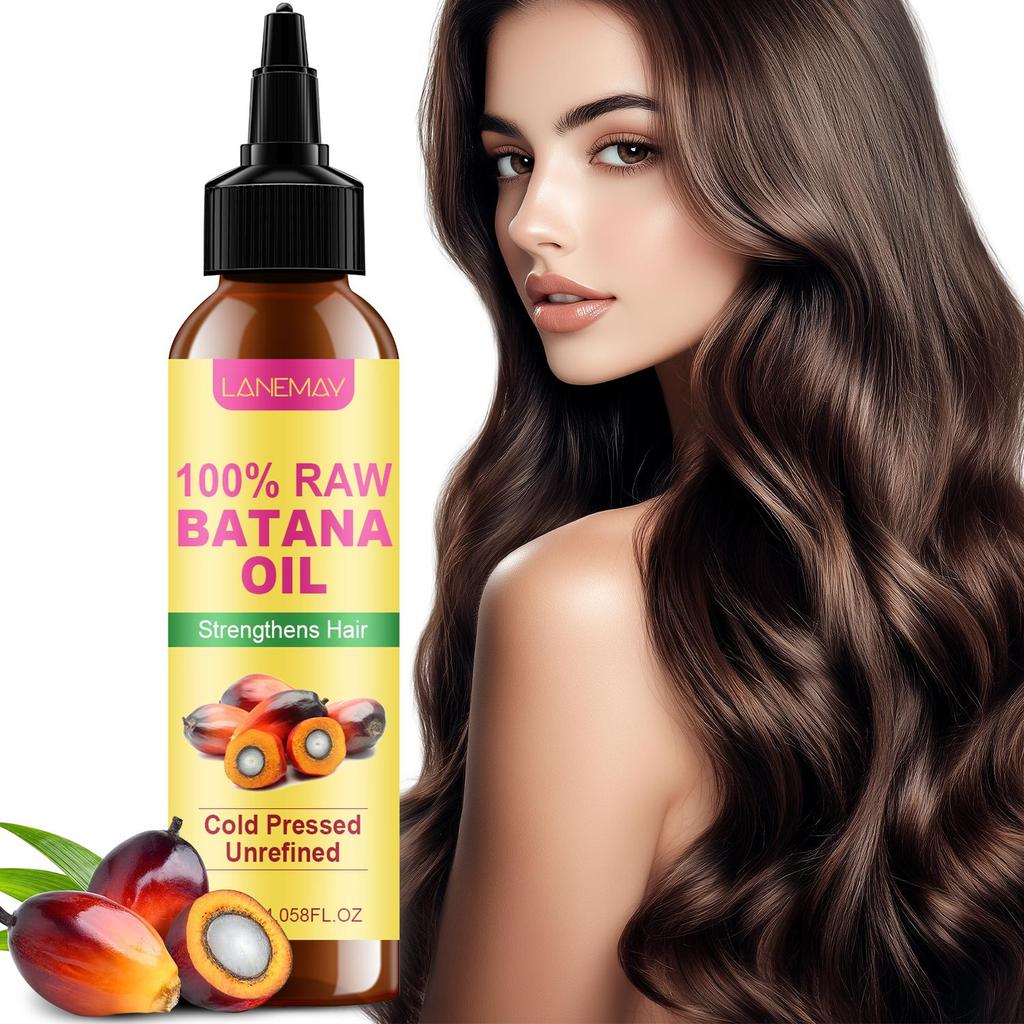 Ulei de îngrijire a părului Batana - Promovează părul sănătos, Fortifică părul deteriorat - Potrivit pentru toate tipurile de păr
