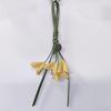 Hanger Pu Flower Keychain Purple Bag Charm Lovely Pu Leather Flower Pendant  Women