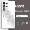Ultra-thin AG Matte Magnetic For Magsafe Case For Samsung Galaxy S26 S25 S24 S23 Ultra Plus Glass Len Protector Shockproof Cover