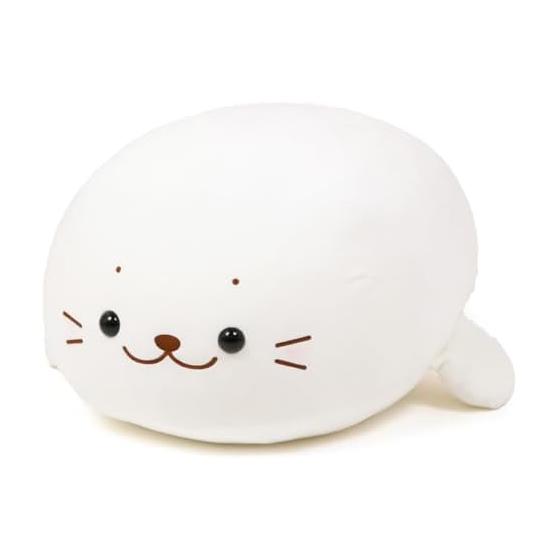 Shirotan Fluffy & Mochi Hugging Pillow Plush Toy, Extra Large (85cm) - Big, Squishy, Marshmallow-Soft Touch, Huggable Volume