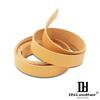 DY.Leather Leather Tape [170cm Length 40mm Width 2.0mm Thick Camel] Made in Japan Leather Strap Tanned Leather Craft Parts Tanned Leather Lace