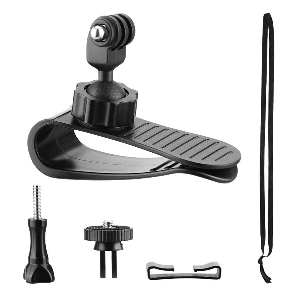 Flymile Car Sun Visor Mount for Insta360 X6/Osmo 360 II Camera Clip Video Photography Holder for Dashcam Footage