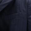 Brooks Brothers Striped Pattern Skirt suit Setup 2/4 Navy Women Used