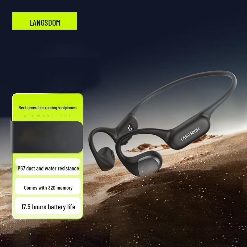 

Lanston AirWave Pro Wireless Open-Ear Sports Earbuds