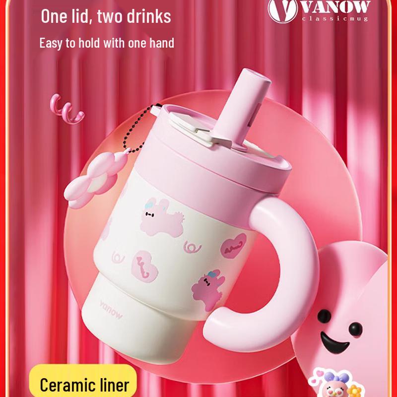Vanow Ceramic Lined Insulated Mug