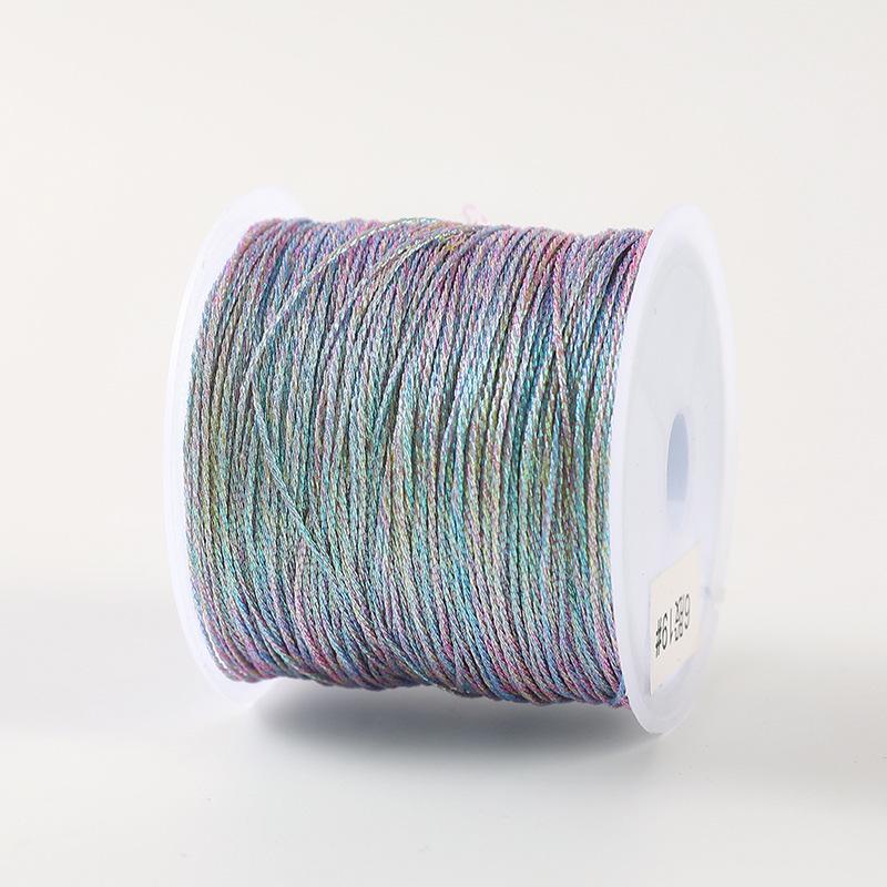 Iridescent Thread for DIY Weaving Jewelry: Bracelet, Necklace, Lanyard, 36912 Strands