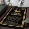 Ancient Greek Homeric Mythology THE ODYSSEY Printed Carpet for Living Room Sofa Bedroom Bedside Mat Bathroom Decoration