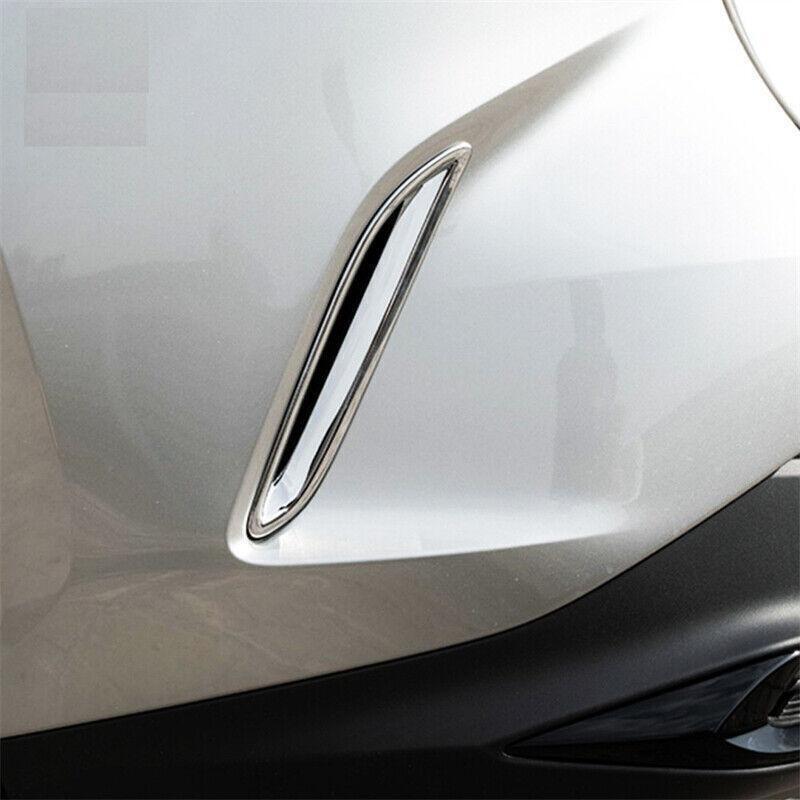 For Lexus NX 250 350h 450h+ 2022-2024 Chrome Rear Fog Light Eyelid Molding Trim