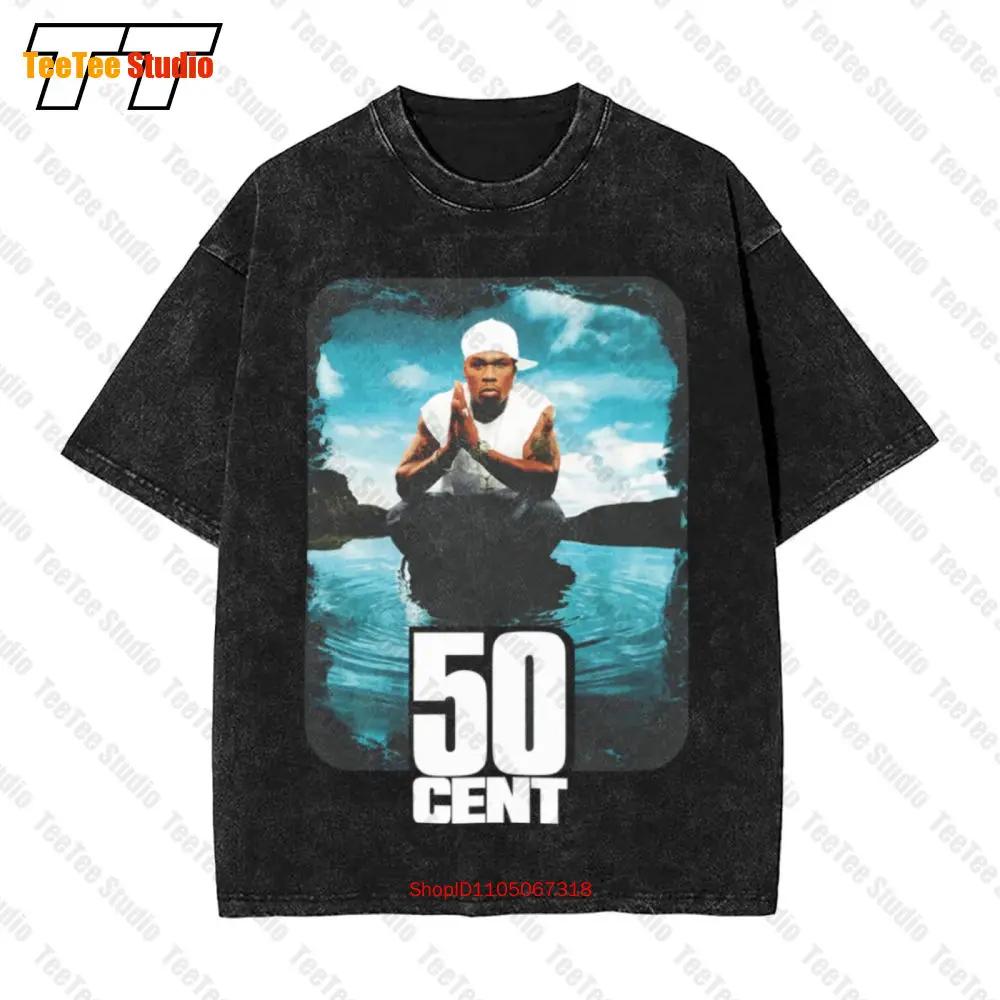 2005 50 Cent Rap Hip Hop Vintage Oversized T-Shirt JN9A