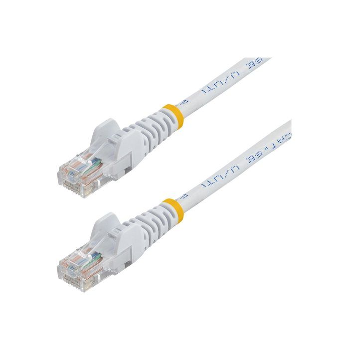 STARTECH Câble Réseau Cat5e UTP - Sans Crochet - 5 M - Cordon Ethernet RJ45 Anti-accroc - Câble Patch - M/M - Noir