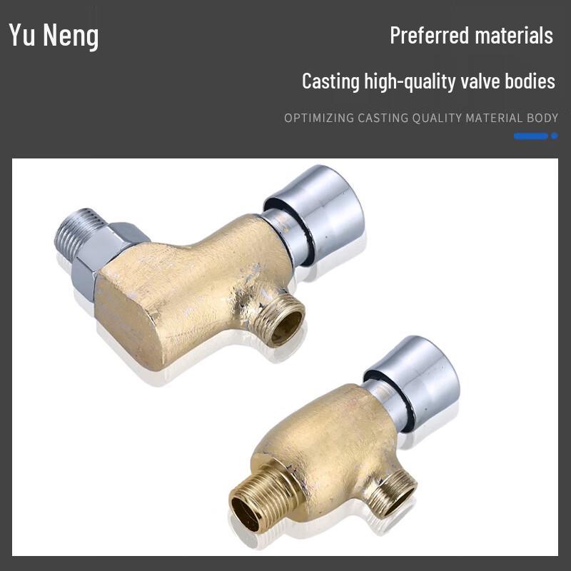 Yu Neng Concealed Manual Urinal Flush Valve
