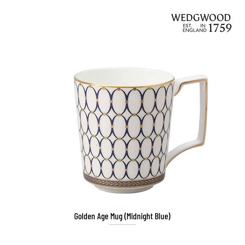 Wedgwood Gilded Age Midnight Blue Mug