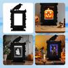 Gothic Halloween Crow Photo Frame Atmosphere Ornaments Multi-purpose Art Decorations For Home Desktop Festival Parties