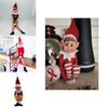 Adorable Poupée Elfe de Noël Peluche Jouet Pour Décorations Festives de Maison Et Cadeaux
