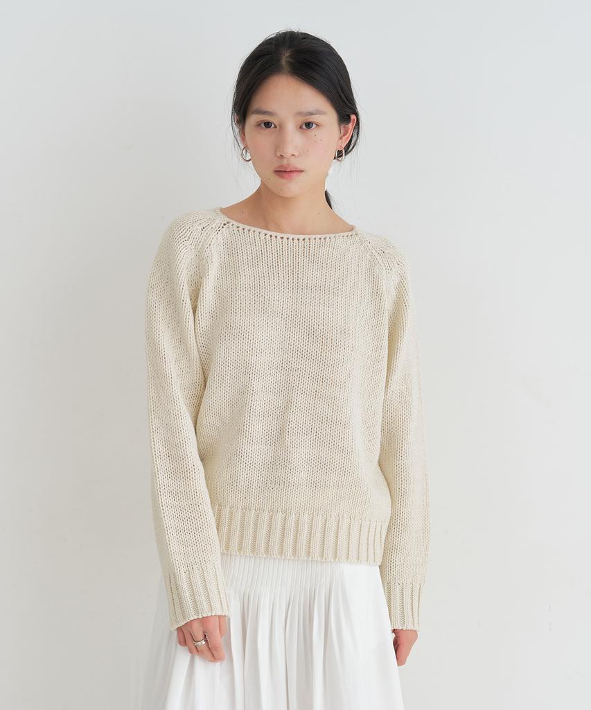Loteu Chunky Boat Neck Knit_3 Color