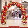 Rose Red Balloon Arch for Weddings, Birthdays, and Events