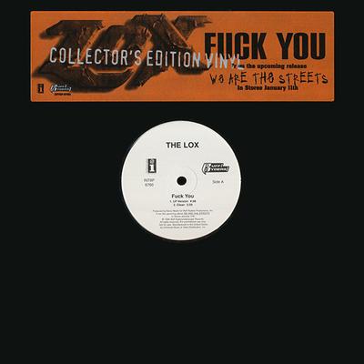 12inch Record LOX - Fuck You INT8P6760 Interscope Reco 1999 US Rap & Hip-Hop/R&B Used