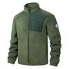 Veste Polaire Polaire Double Face, Veste Polaire Chaude, Veste Brodée Homme Printemps et Automne Hiver Couple