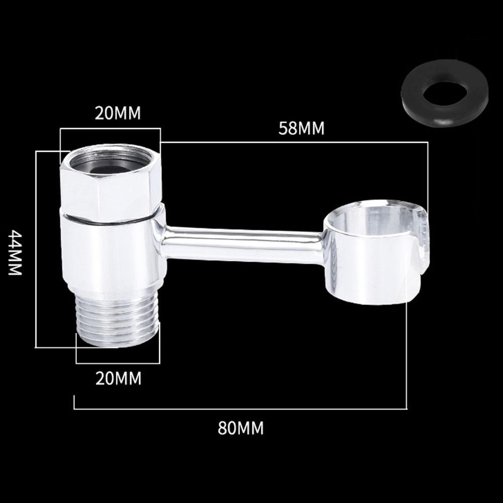 1ks držák bidetového postřikovače otočný o 360° 80*44*20mm držák bidetu