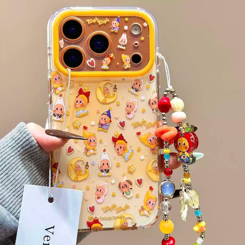Star moon pointed hat cartoon person suitable for Apple 11PROMAX mobile phone case iPhone11/11 high value