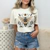 Bee Goblincore Folk Art Tshirt Cottagecore Tshirt Gothic Bee Lover Tee Honeybee Cottage Core Folklore Clothing