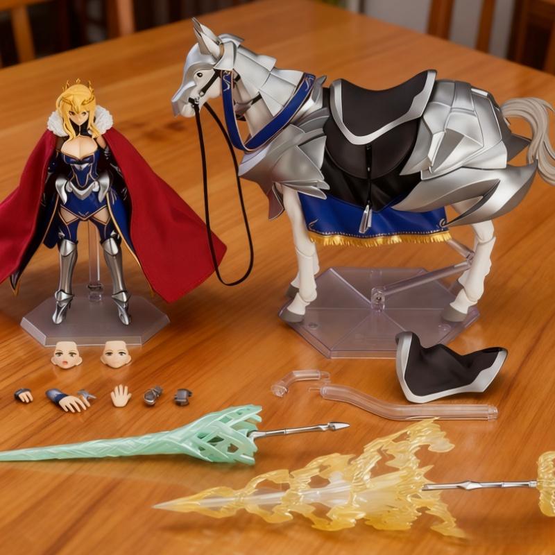 New Ko Model Figma 568 Dx Artoria Pendragon Action Figure High Quality White Dead 2.0 Armored Anime Jointed Collectible Toy Gift