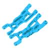 2pcs RC Aluminum Front Lower Suspension Arms for Losi  T 2.0 2  1Celsius18 RC Stadium Truck(Blue )