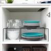 Metal Kitchen Shelf for Countertop, Cabinet Shelf, Extendable Organizer Stand