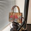 New Women's Design Sense Small Square Bag Fashion Trend High Quality Single Shoulder Crossbody Bag Patchwrok Handbag KTY