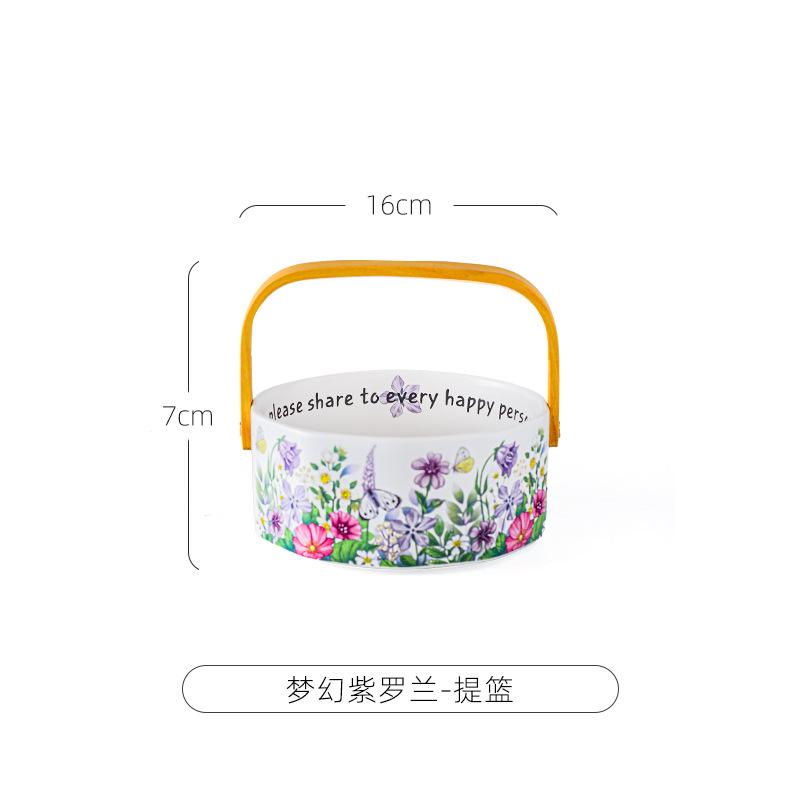 Dream Violet Teapot Birthday Newlywed Girlfriend Gift Souvenir Girl Afternoon Tea Set Gift Box Set Tea Cup