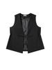 Shuangtian Plus Size Women's Spring 2026 Drawstring Waist Vest 9119