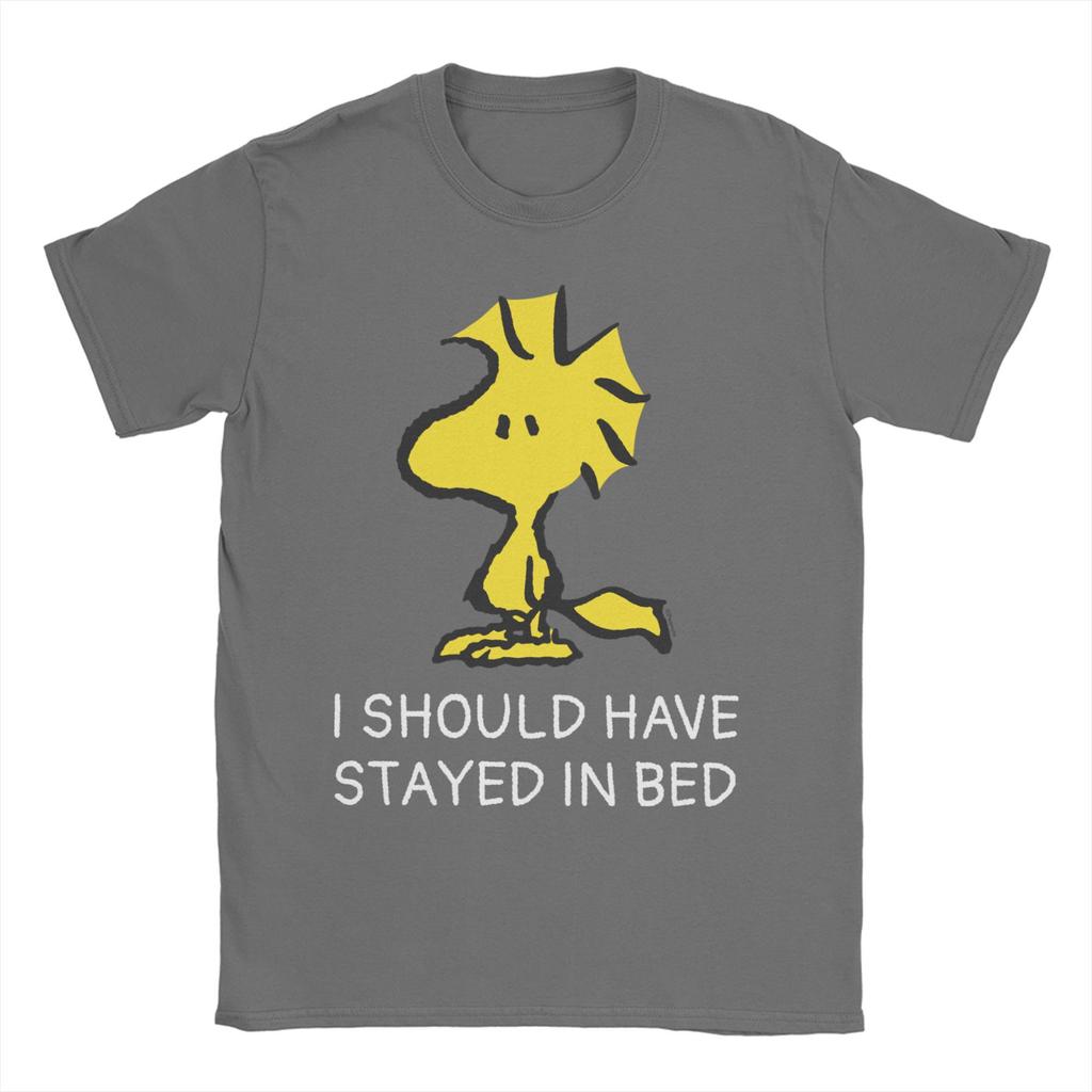 Snoopys Cartoon Dog Peanuts Merch Men Women T Shirt 100% Cotton Tee Graphic T-shirt Clothes