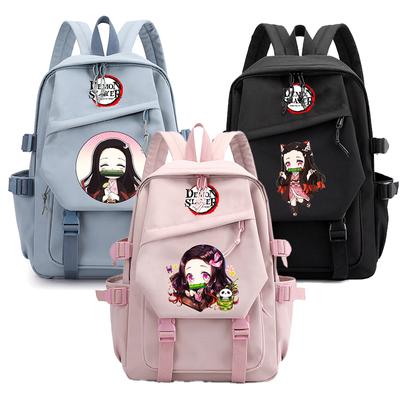 Anime Demon Slayer Batoh Back To School Batoh pro chlapce Dívky Bookbag pro děti Dárky Muži Ženy Cestovní taška Batoh s velkou kapacitou