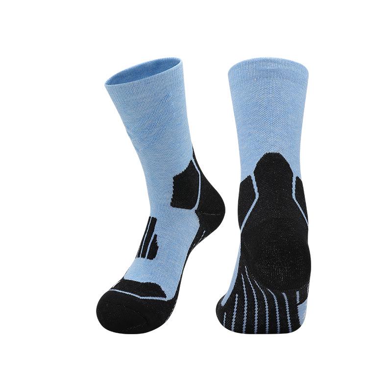 Meias de Caminhada e Esportes Antiderrapantes de Lã Merino para o Verão - Respiráveis e Quentes