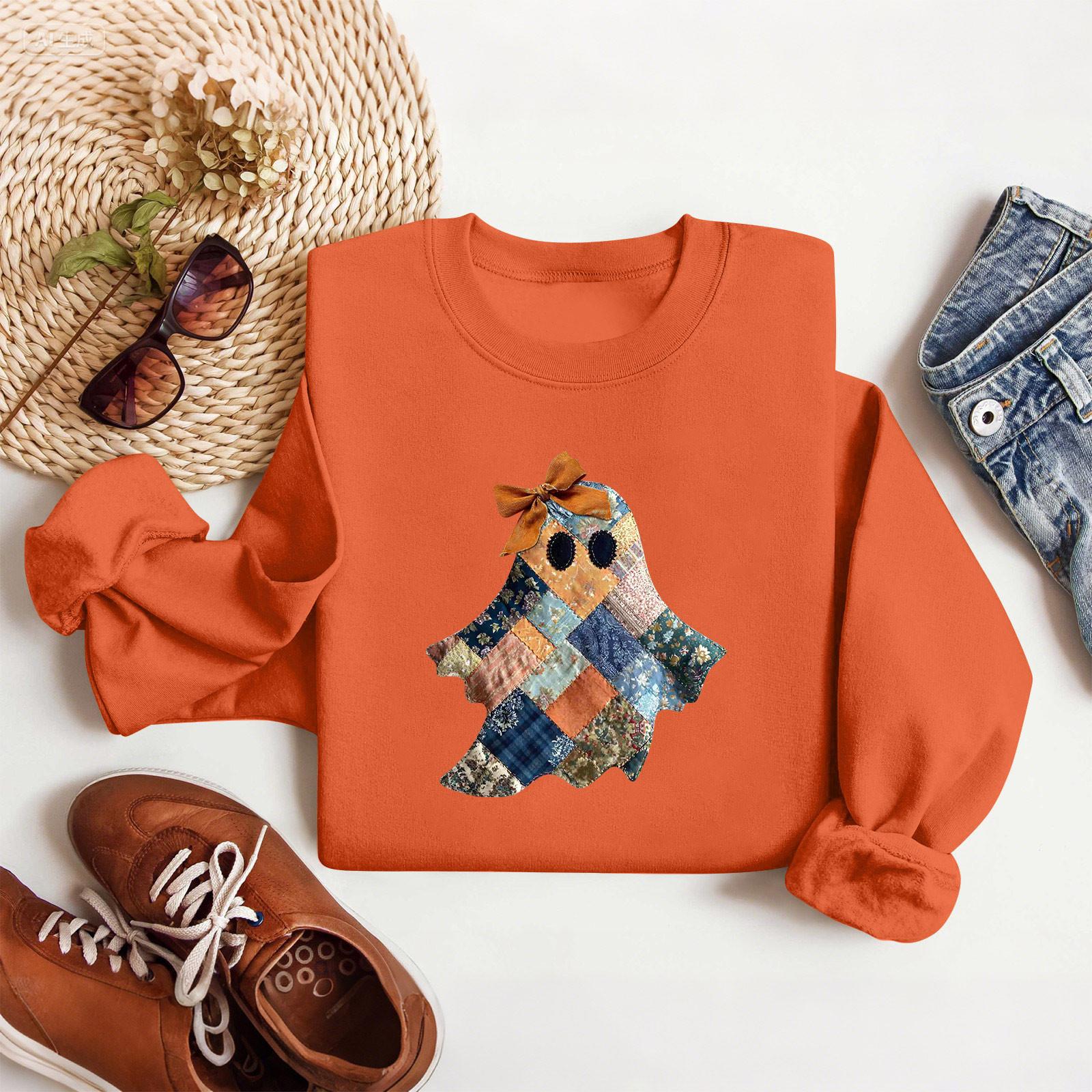 

Женские топы Женский свитшот с длинным рукавом Повседневный с круглым вырезом Свободного кроя Пуловер Флисовые топы XXL шафрановый