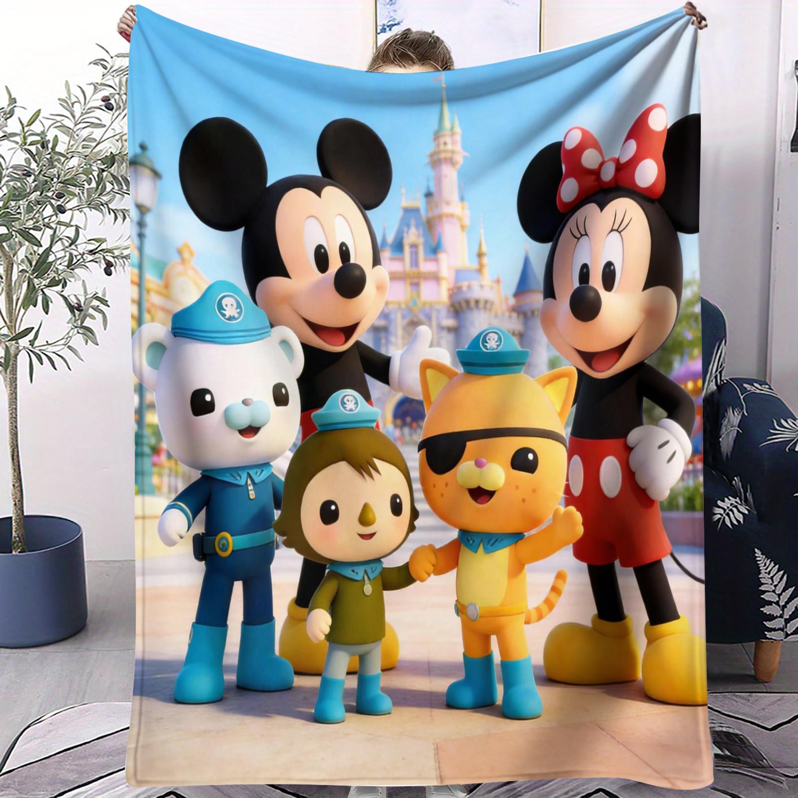 

Top Rated Octonauts Team Small Cover Blanket All Season Soft Cozy Comfortable Bed Bedroom Dorm Sofa Lunch Camping Boy Girl Gift 70x100cm