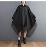 BEIBANG Shirt Long Layered Tulle Long Plus Slimming Women's Dress, Sleeve, Casual, Look, Skirt, Tunic, Sizes, Flattering, (Free Size, Black)