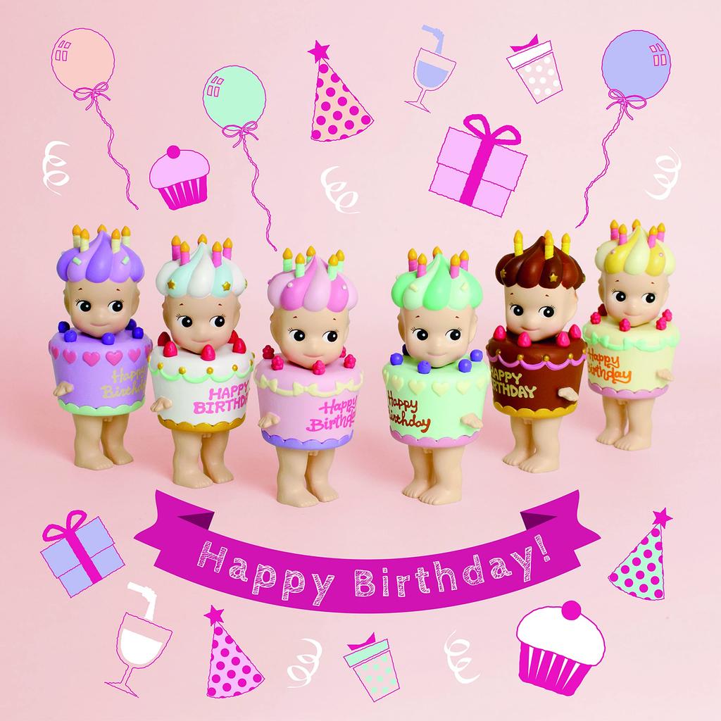 Sonny Angel Birthday Gift 2017 Original Mini Figure Edition 1 Sealed Blind Multicolor - / - Box,