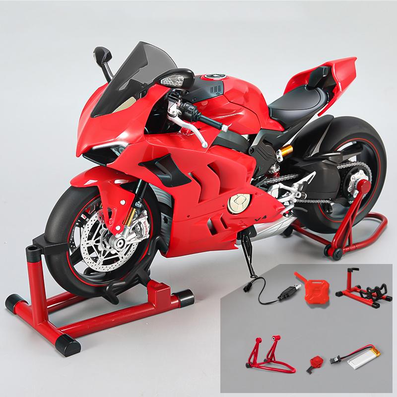 1:6 Ducati V4 V4S V4SP2 1:7 Závodní Model Motocyklu Diecast Slitina Motorka Hračka Sbírka Miniatura Auto Domácí Dekorace Kluk