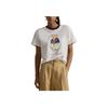 Polo Ralph Lauren Letter Print Pattern Round Neck Short Sleeve T-Shirt Women T-Shirt White 211941205-001