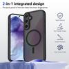 For Magsafe Matte Clear Case for Samsung S24 S25 S23 S22 Ultra Plus FE A56 A36 A55 A54 A53 A14 A35 A34 A16 A15 A26 A07 A17 Cover