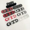 3D Metal Front Grille GTD Logo Emblem Rear Trunk Badge Stickers For Volkswagen VW Golf 2 4 5 6 7 R MK2 MK3 MK4 Car Accessories BA5