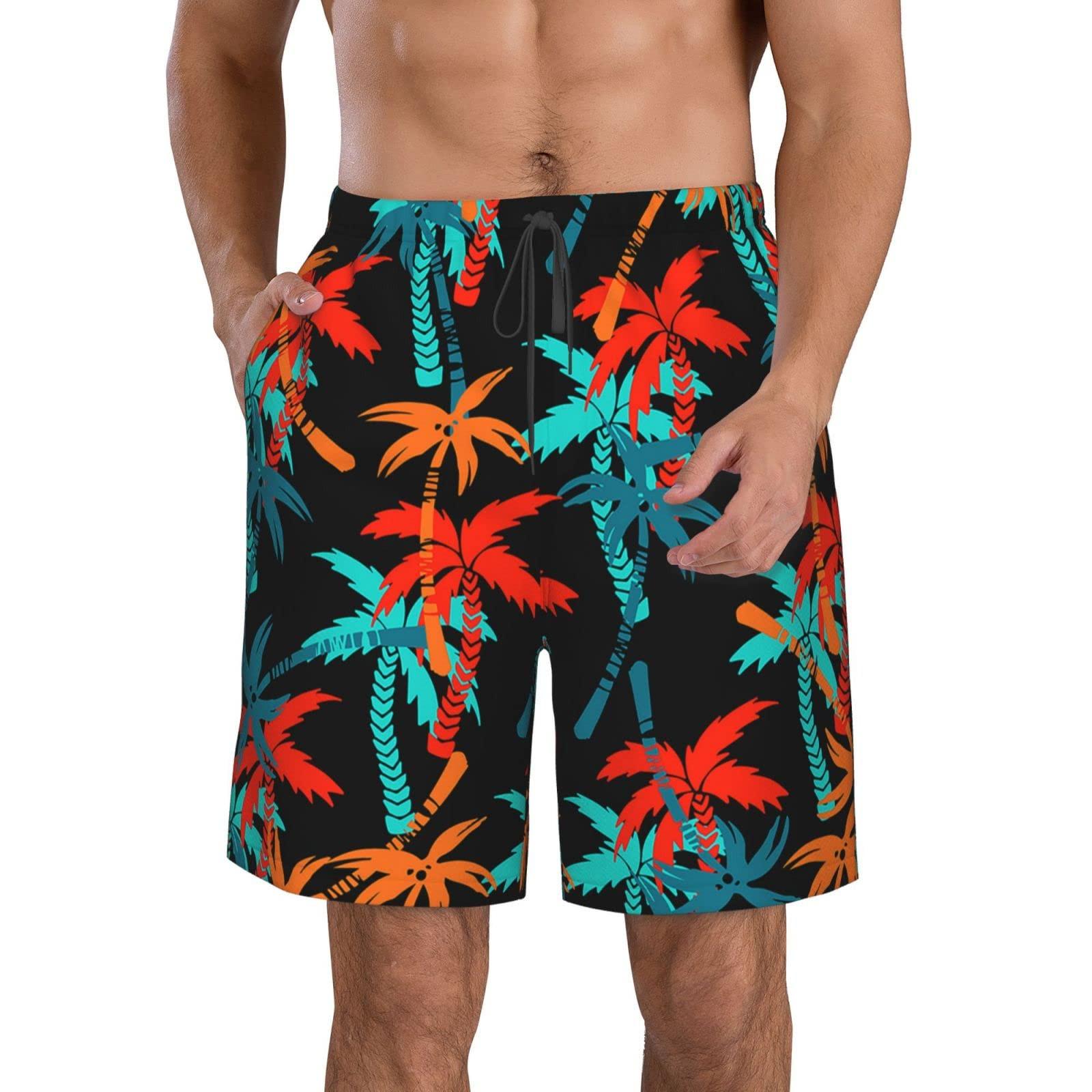 

Мужские плавки, быстросохнущие шорты для пляжного серфинга, бега и плавания на шнурке XXL чёрный