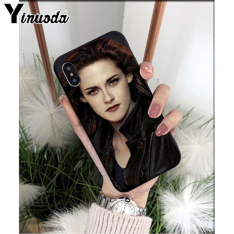 Yinuoda TV Twilight Isabella Edward Cullen Custodia Morbida in TPU per Telefono per iPhone X XS MAX 6 6S 7 7plus 8 8Plus 5 5S XR 11 11pro max