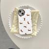 Cute Dachshund 2-in-1 phone case suitable for iPhone 17 16 15 14 13 12 11 Pro/Max/Plus anti drop and shockproof back cover