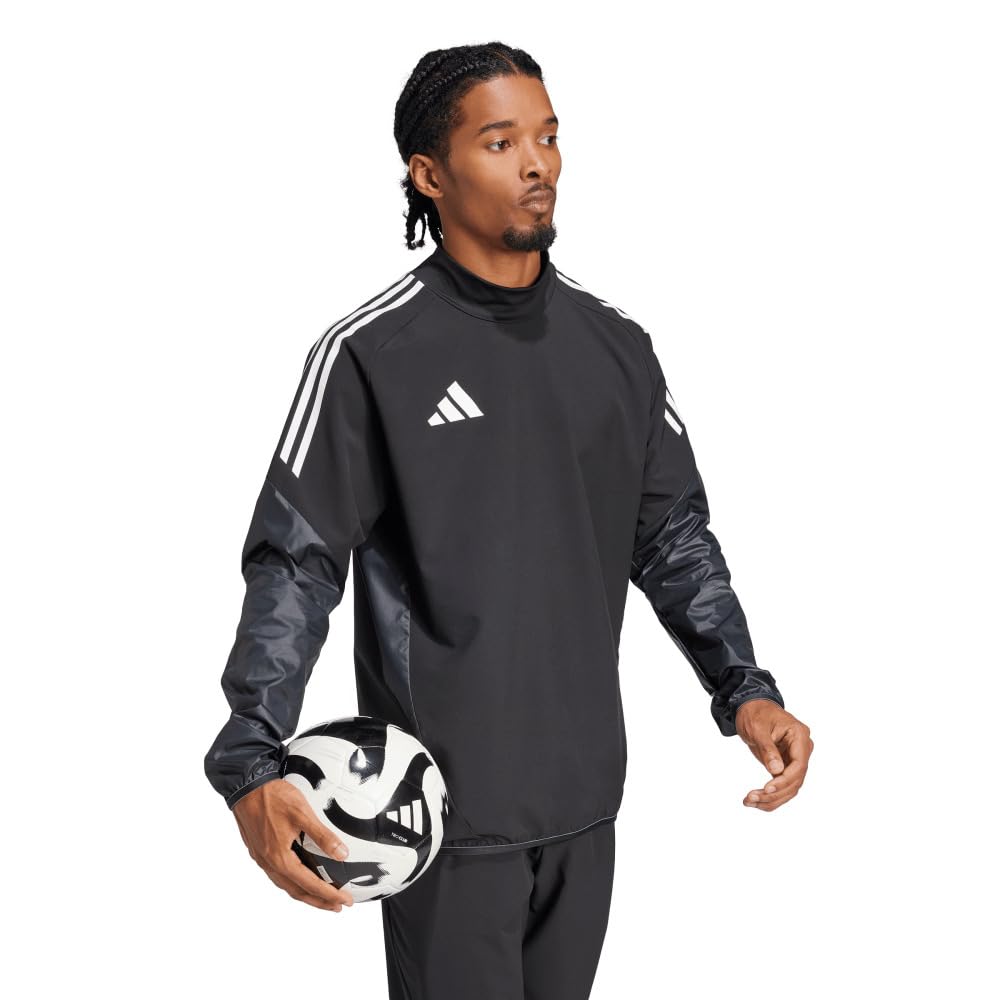 Adidas Soccer Windbreaker Piste Top Men's KRW77 Black/White (JC6261) M