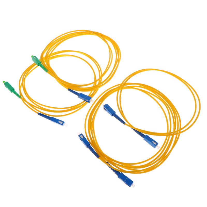 Apc Upc Upc Upc Optical Fiber Patch Cord Cable Simplex Ftth Sm Single-Mode 1/2/3/5M Fiber Optic Jumper