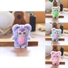 Plush Stuffed Animal Keychain Backpack Charm With Super Soft Short Plush For Kids Cute Decor Gift