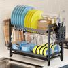 Nordic Foldable Double-Layer Dish Drying Rack