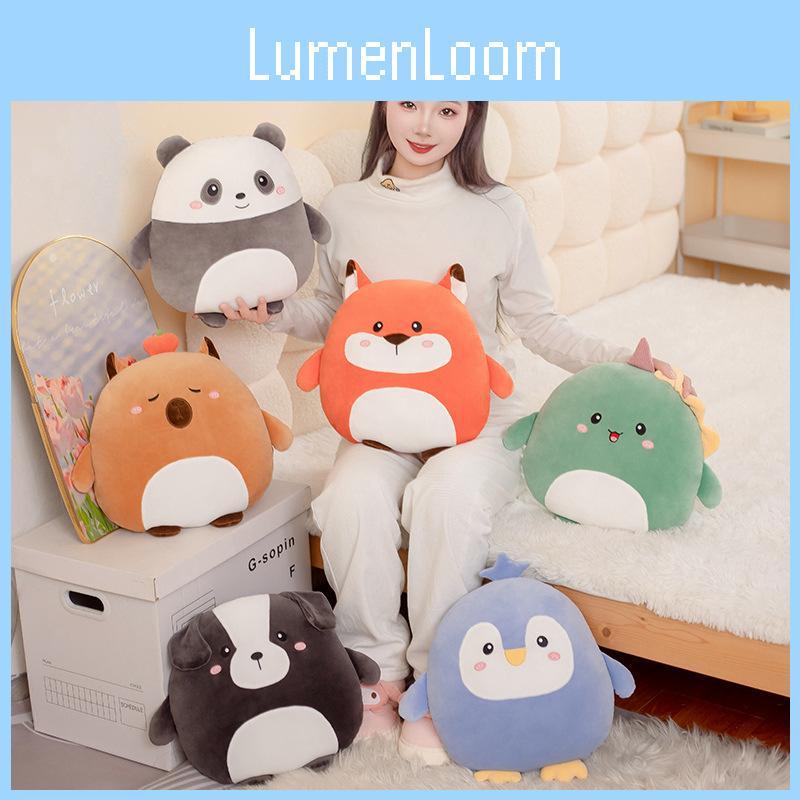 Capybara Penguin Fox Plush Toys Animal Stuffed Doll Room Decoration Kids Gift